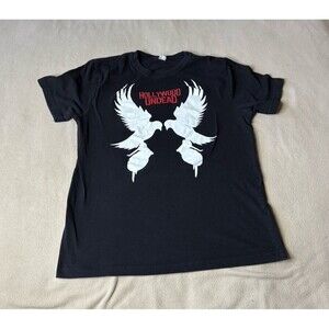 Hollywood Undead Y2K Dove & Grenade T Shirt Band Rock Music Double Sided Size M